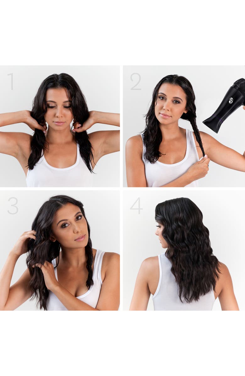 T3 White & Rose Gold Featherweight Luxe 2i Hair Dryer, Alternate, color, 