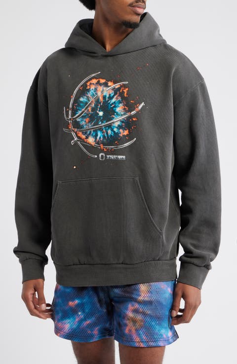 ChromeTeam Graphic Ball Print Hoodie