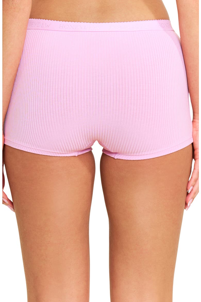 Emma Rib Boyshorts, Alternate, color, HIBISCUS HAZE