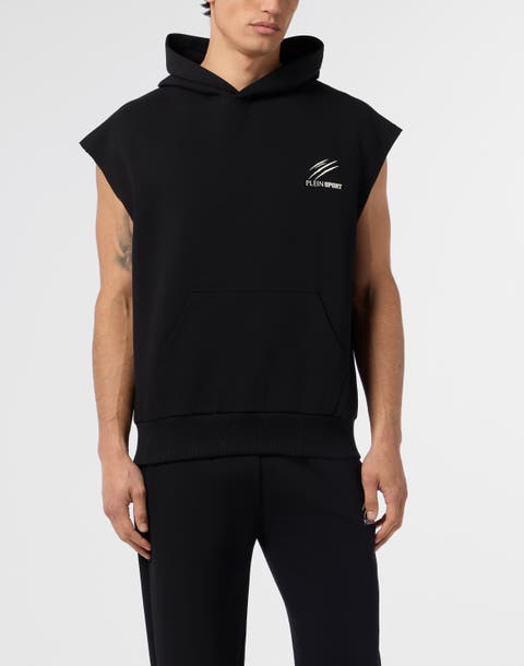 Pique Hoodie Vest Icon Men
