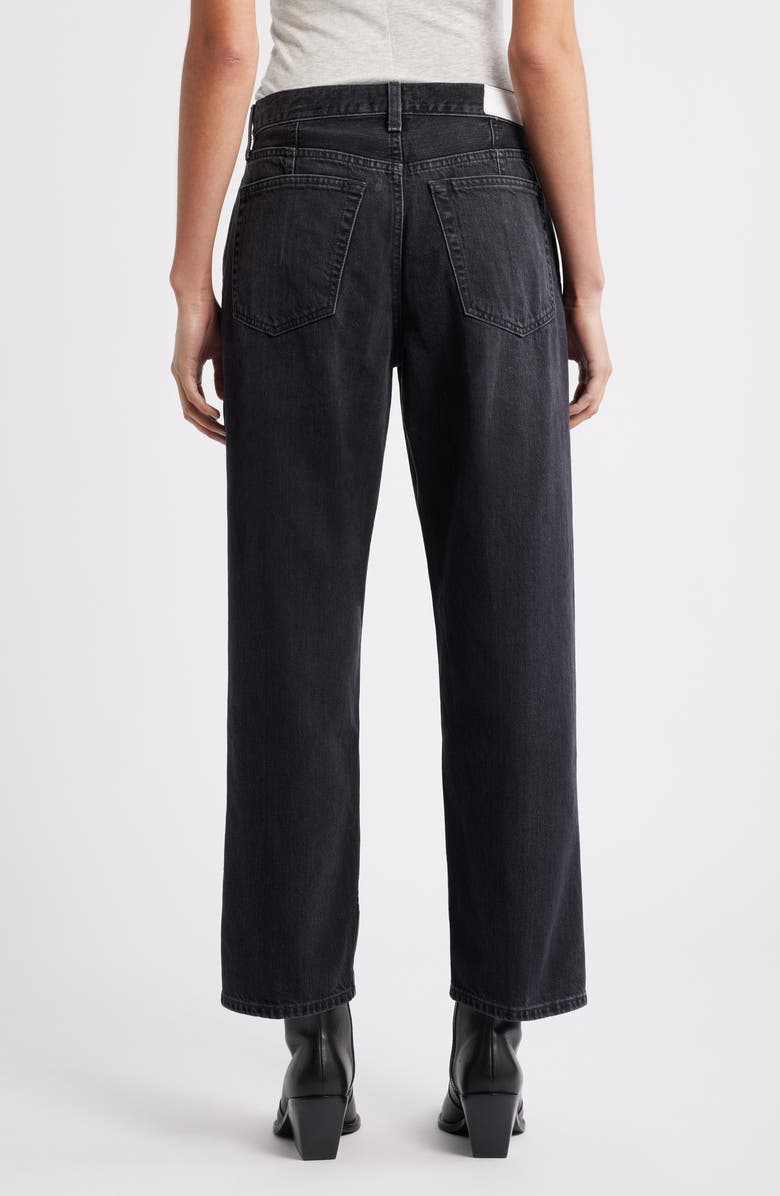 Re/Done The Ollie Mid Rise Straight Leg Jeans, Alternate, color, Fadedout