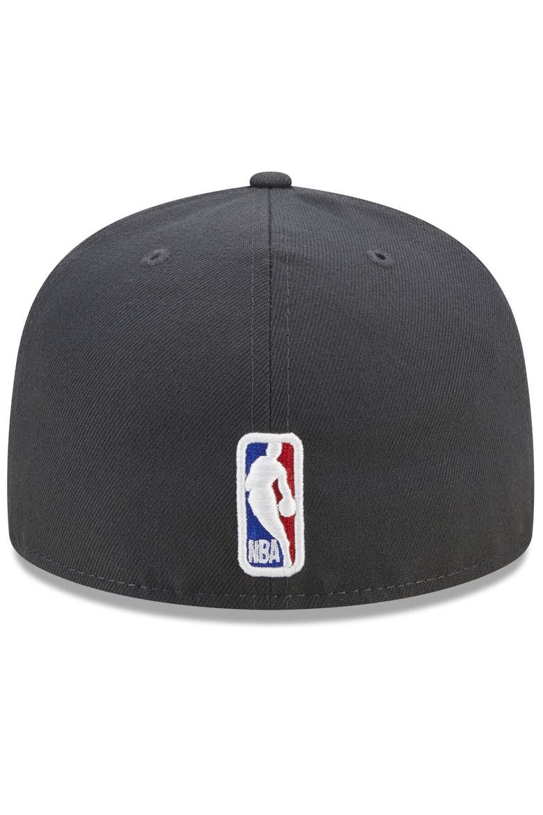 Men's New Era  Gray Oklahoma City Thunder 2022/23 City Edition Official 59FIFTY Fitted Hat, Alternate, color, Gray