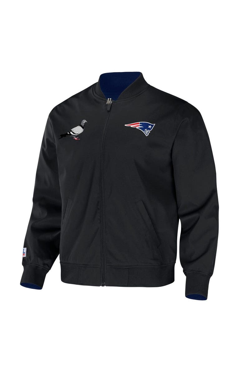 STAPLE Men's NFL x Staple Navy New England Patriots Reversible Core Jacket, Alternate, color, 