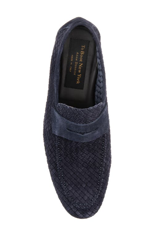 To Boot New York Turner Penny Loafer In Blue