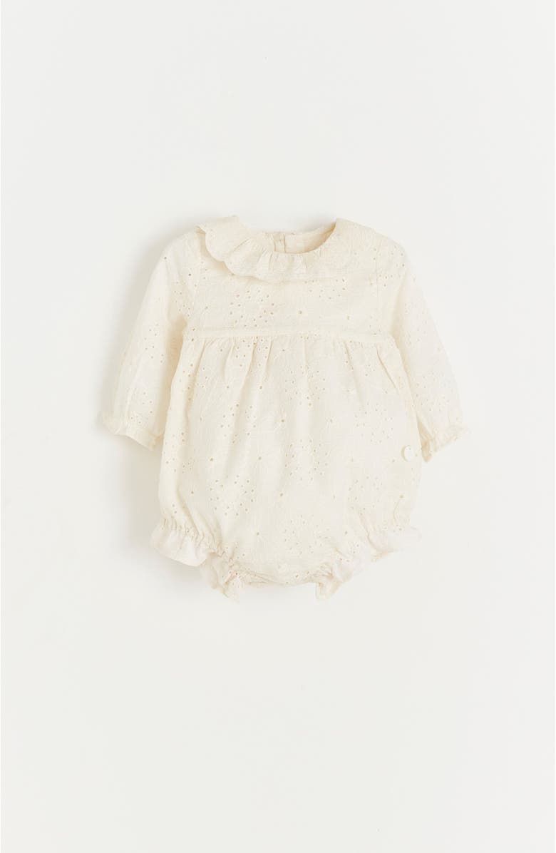 Babycottons Nicole Blouse for Infant, Main, color, Off-White