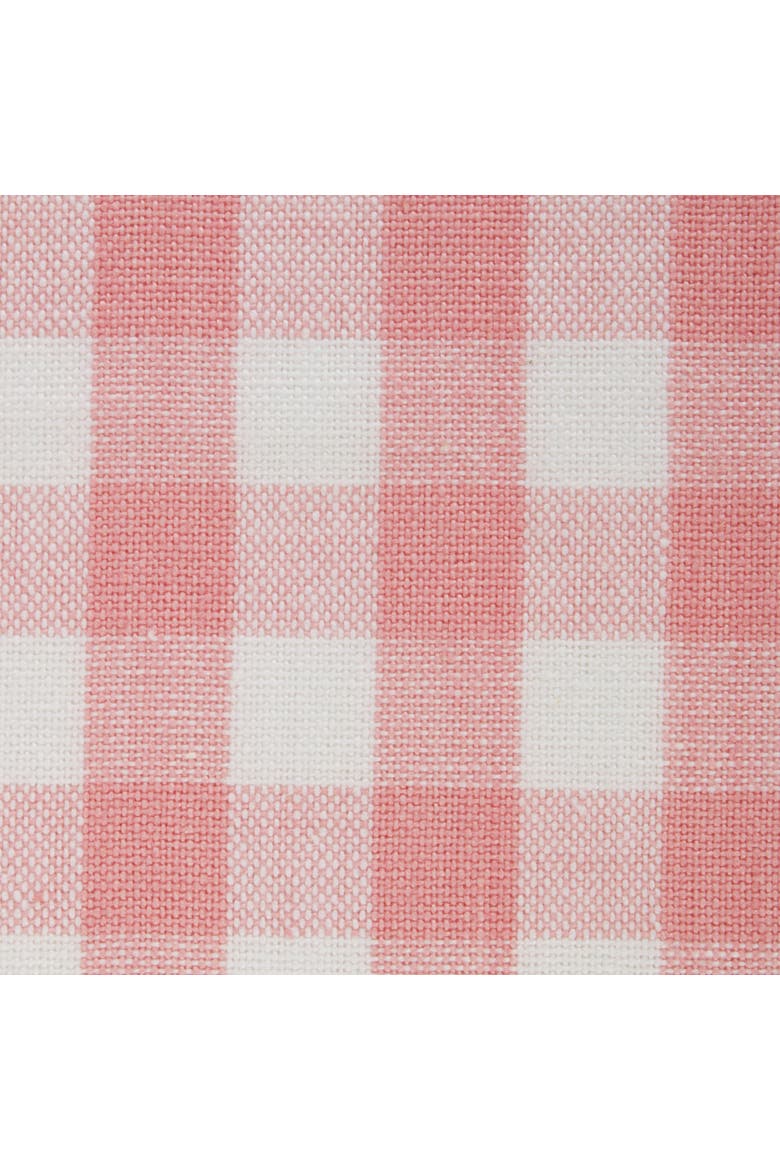 Gingham Cotton Napkin Set/4, Alternate, color, Pink/White