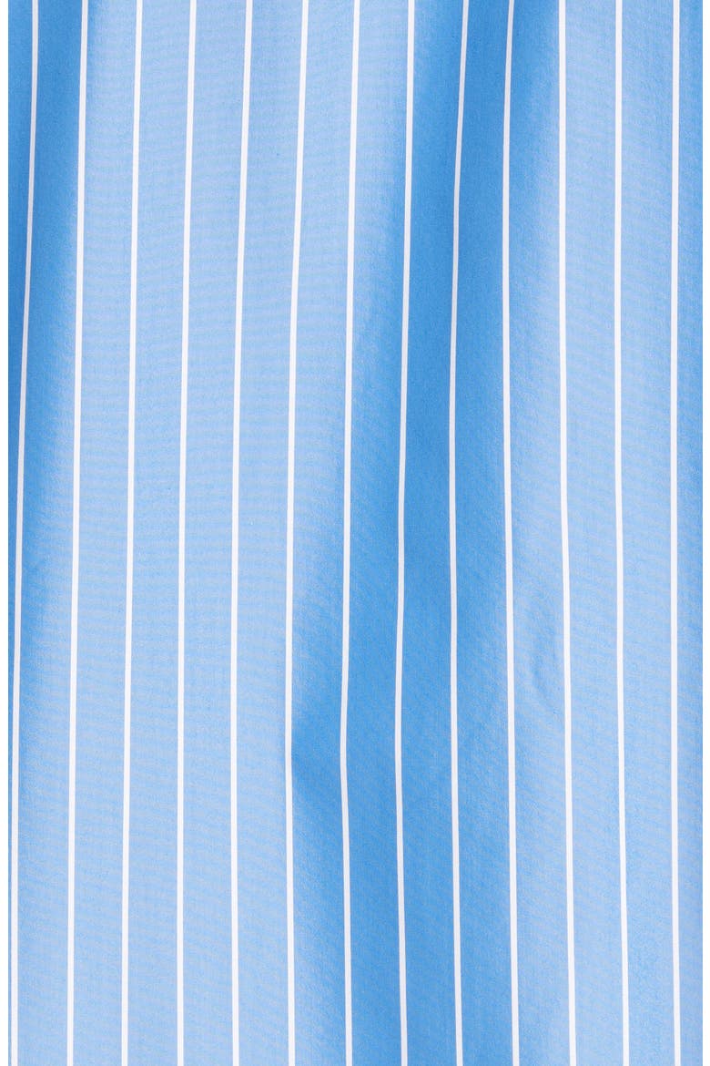 Double Sleeve Button-Down Shirt, Alternate, color, BLUE/WHITE