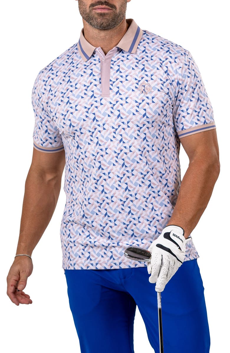 Maceoo Martyr0009 Golf Polo, Alternate, color, White