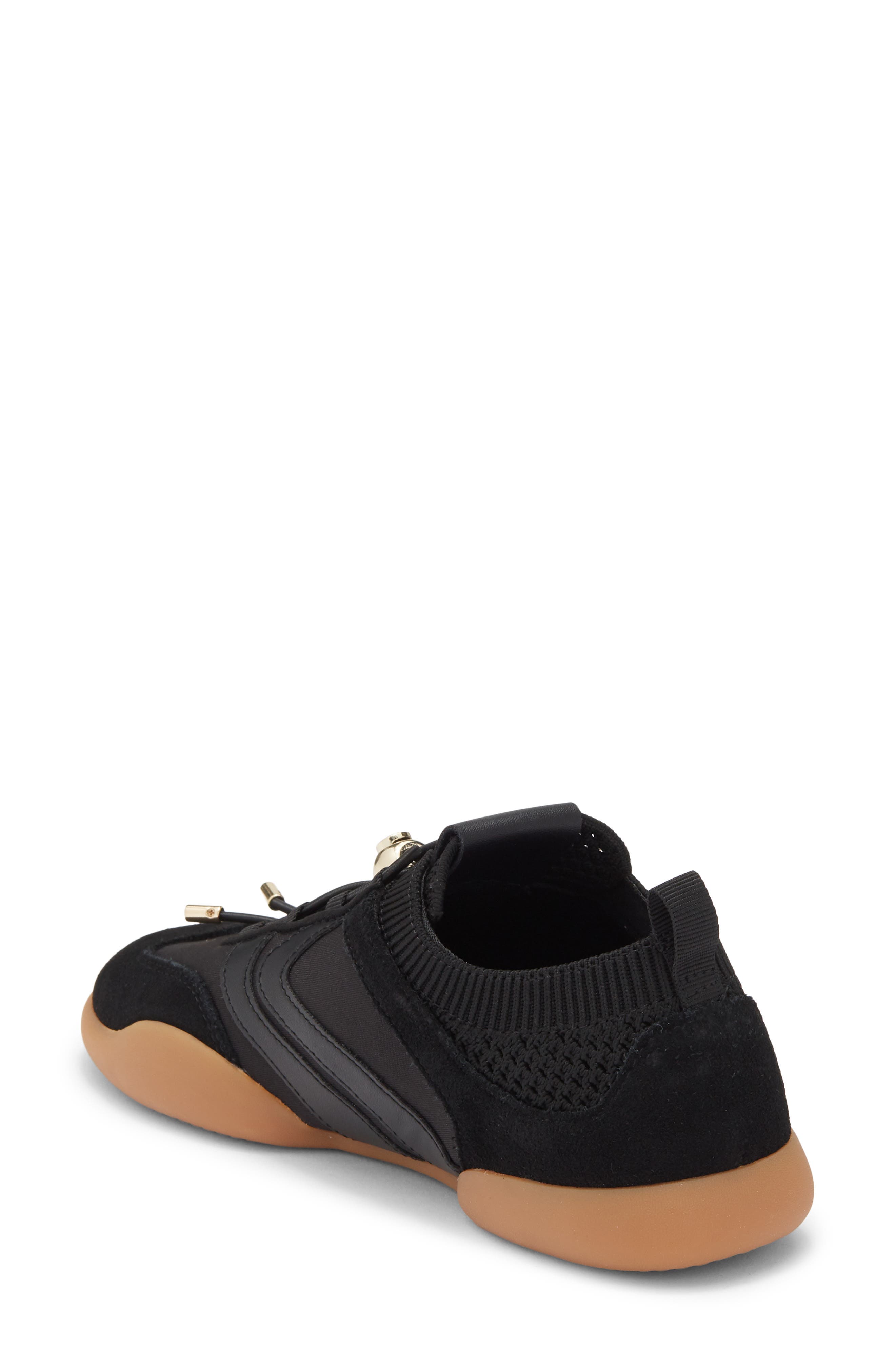 Steve Madden Reboot Beaded Sneaker, Alternate, color, Black