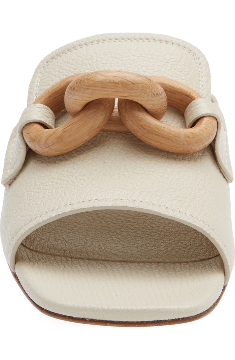 Pedro Garcia Enna Slide Sandal, Alternate, color, Ivory Petitgrain Oak