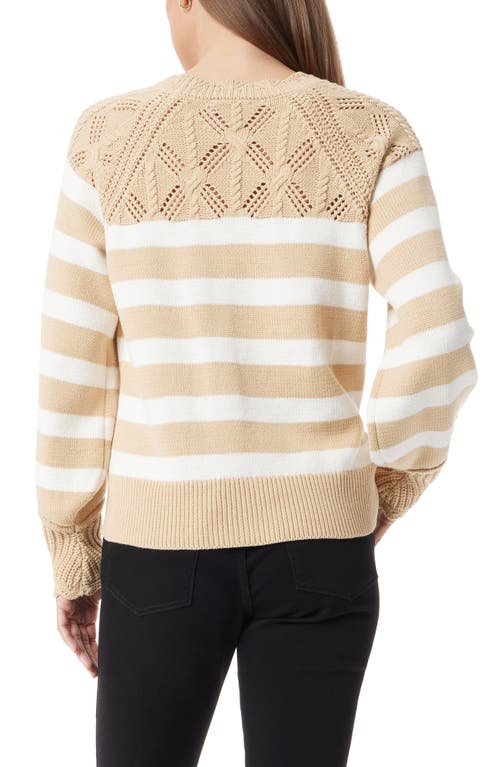 SAM EDELMAN SAM EDELMAN JOY STRIPE SWEATER 