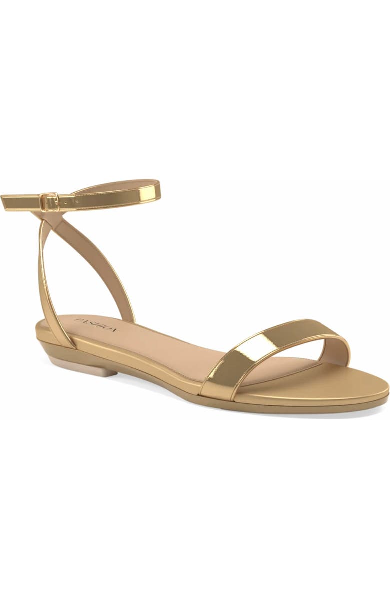 Pashion Footwear The Brenna 3" Stiletto, Alternate, color, Gold