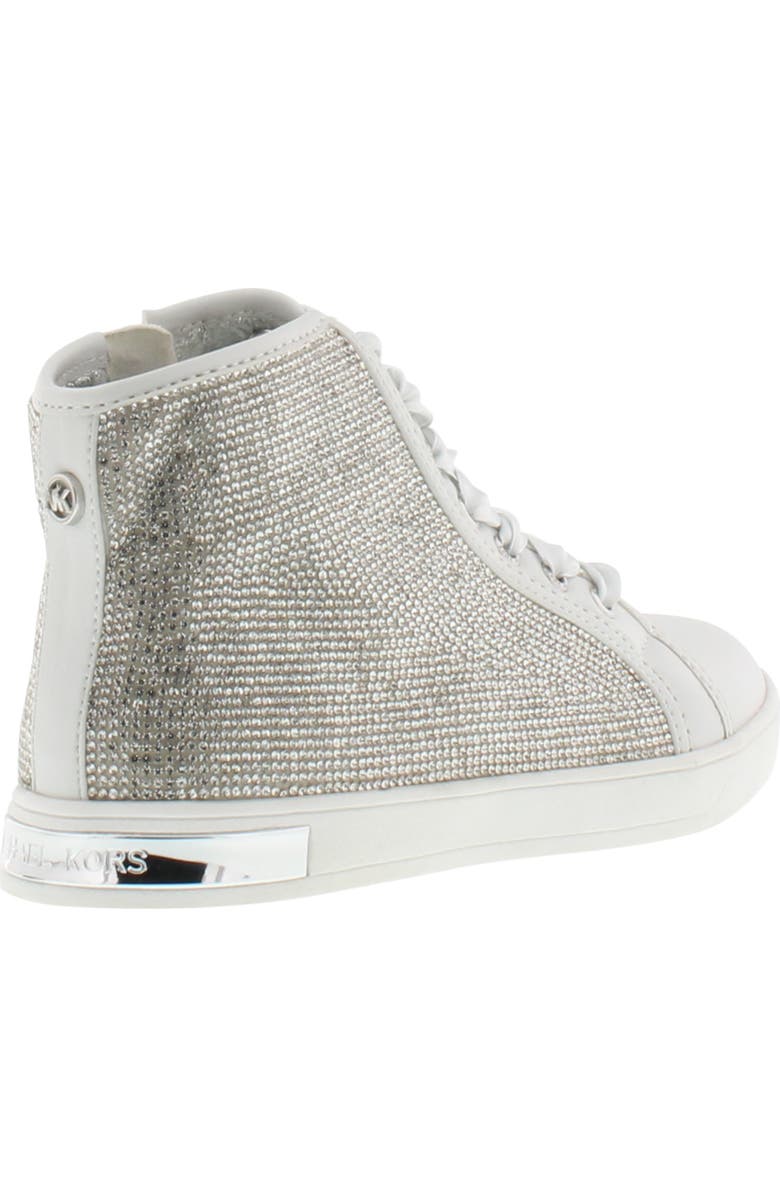 MICHAEL Michael Kors Ollie Light Crystal High Top Sneaker, Alternate, color,