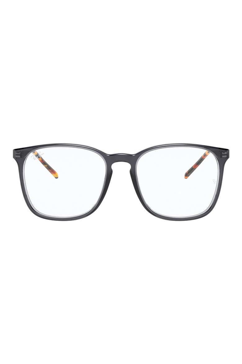 54mm Square Optical Glasses, Main, color, TRANSPARENT