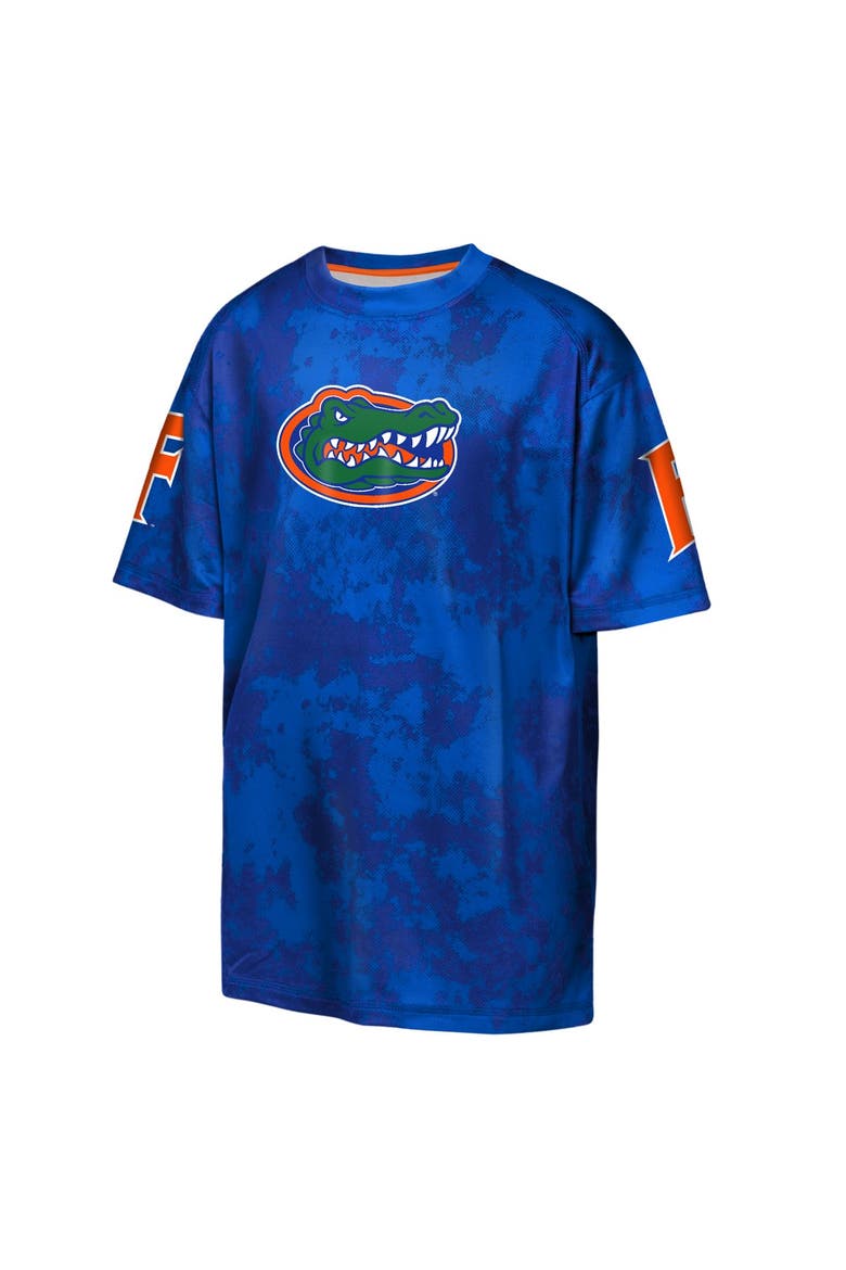 Youth Outerstuff  Royal Florida Gators Off-Side Sublimated T-Shirt, Alternate, color, Royal