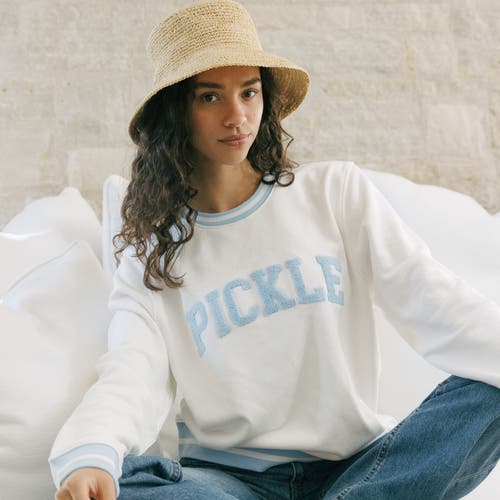 Ellsworth + Ivey Sweatshirt In White