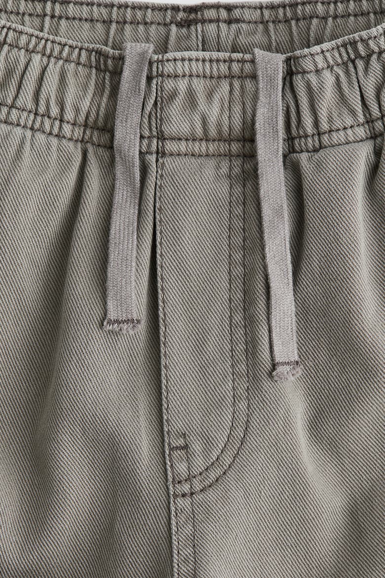 Cotton Twill Joggers, Alternate, color, Dark gray