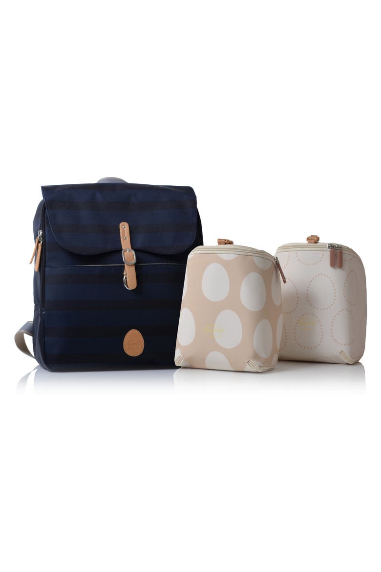 Hastings Diaper Bag, Alternate, color, INK STRIPE