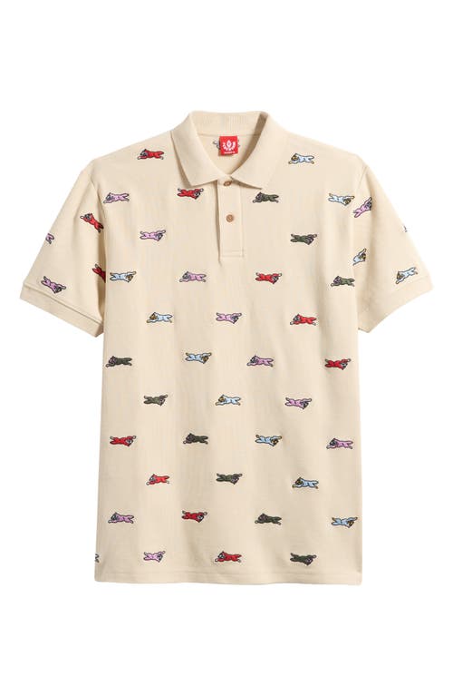 ICECREAM ICECREAM UNIVERSE EMBROIDERED POLO 