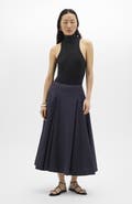 Another Tomorrow Seamed Full Skirt