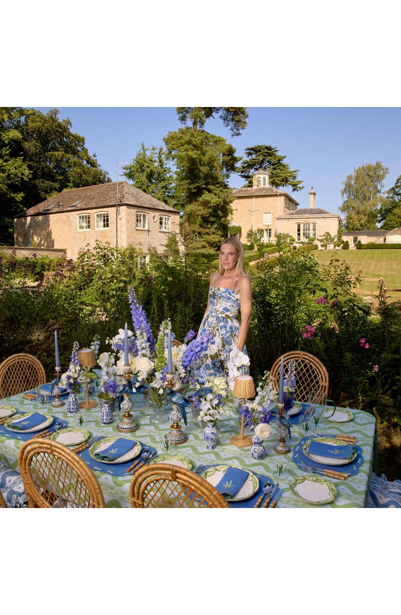 Mrs. Alice Lily of the Valley Starter Plate, Alternate, color, Green