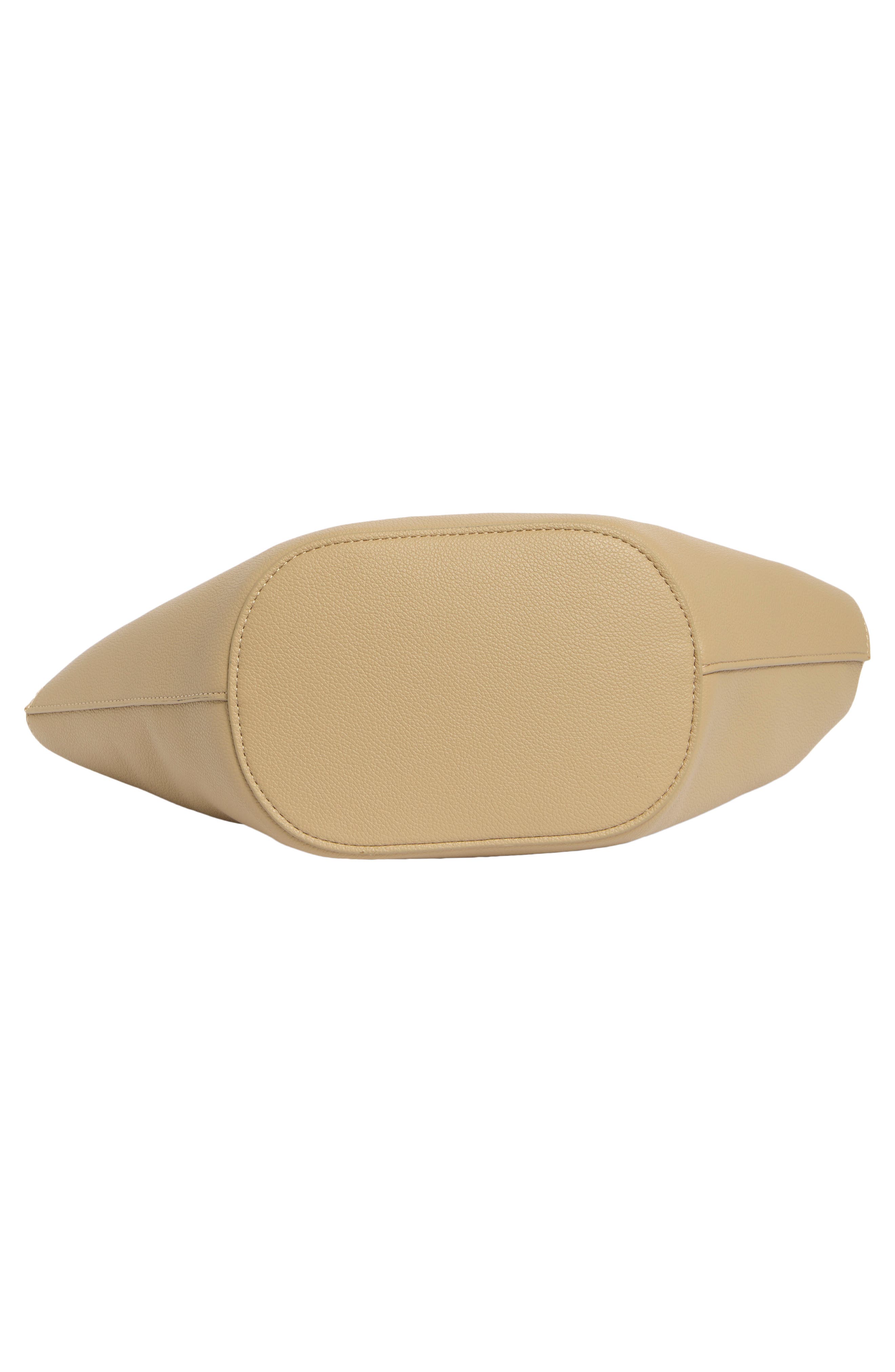 Small Bucket Tote Bag, Alternate, color, GINGER