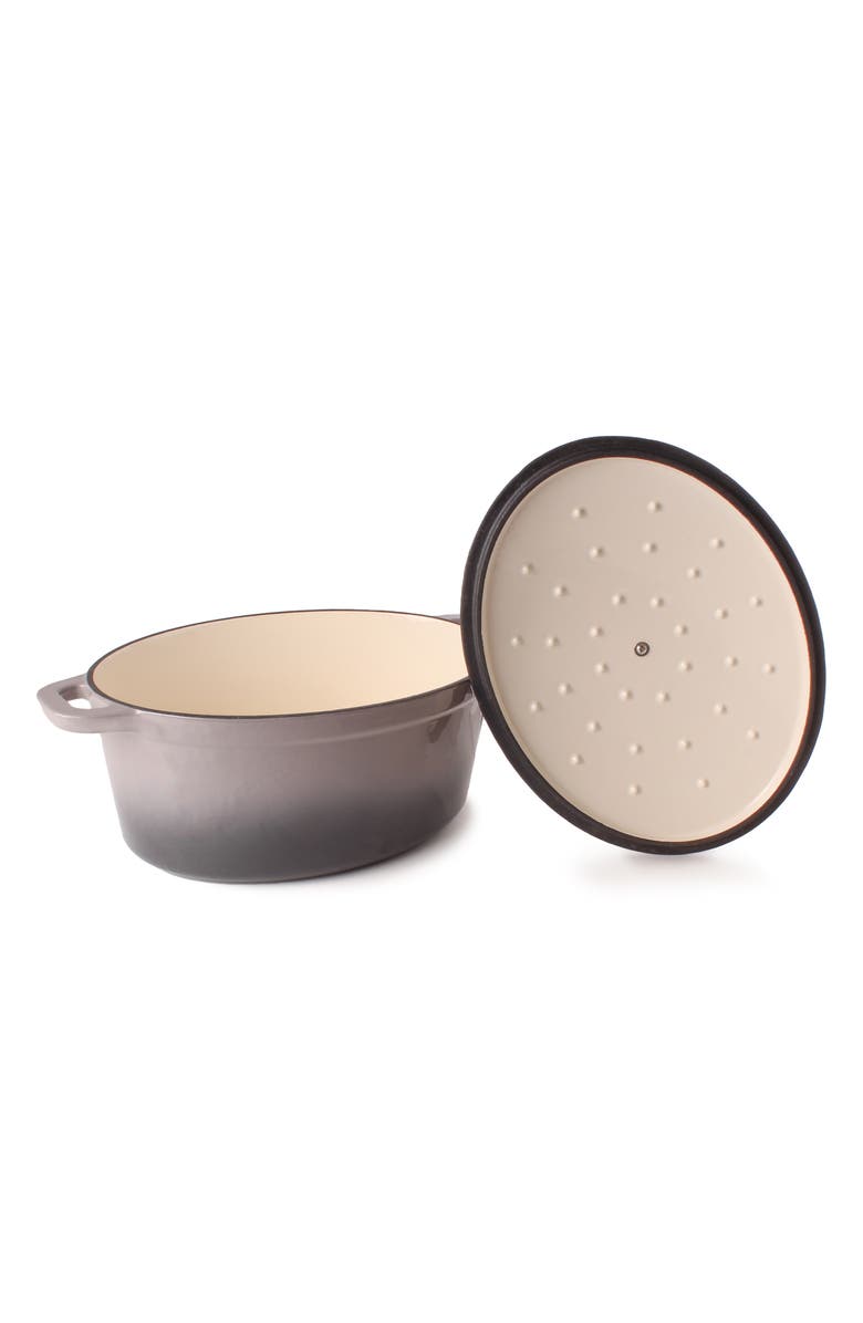 BergHOFF Neo Cast Iron Stockpot 4-Piece Set, Alternate, color, Oyster