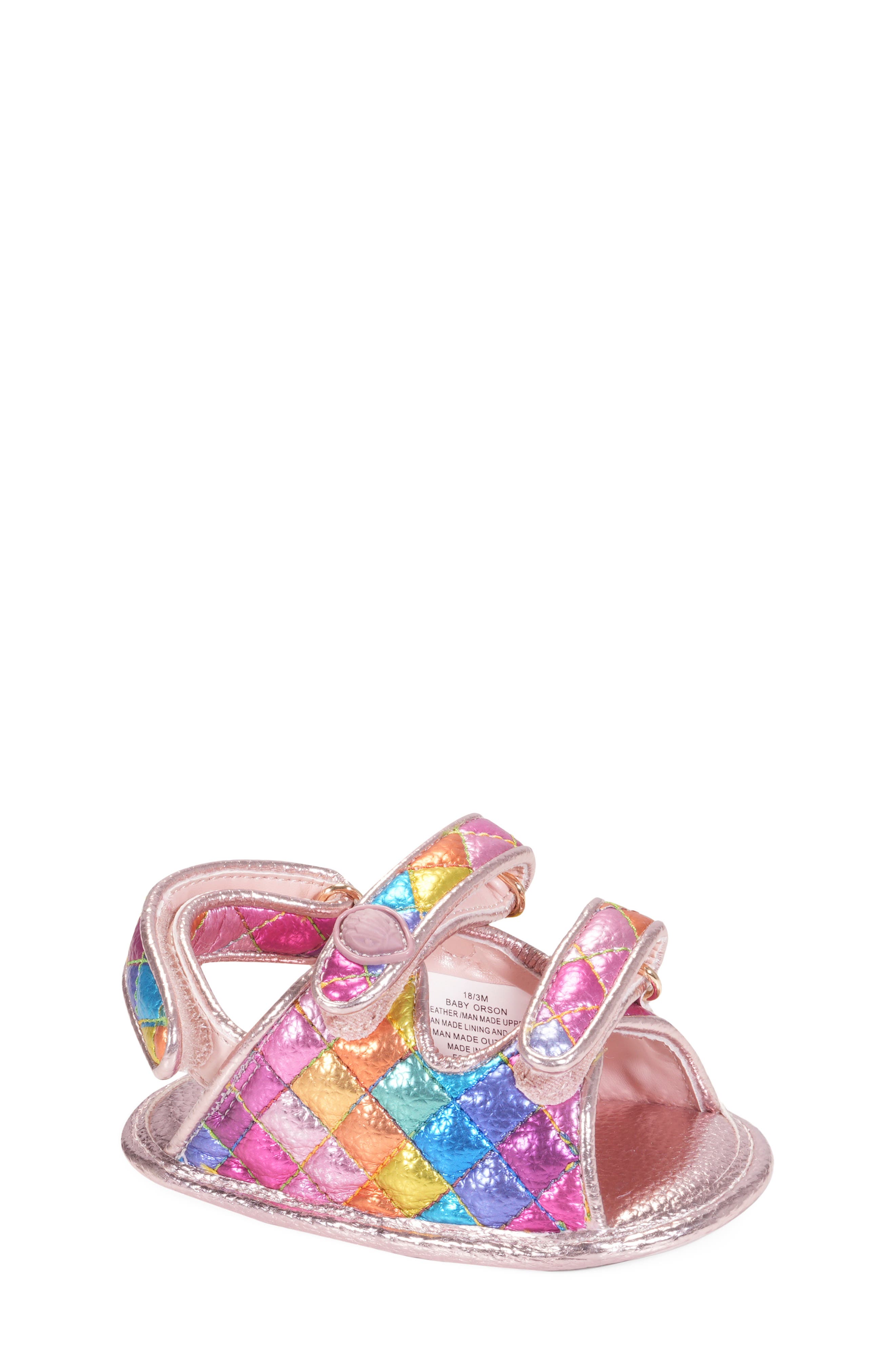 Kurt Geiger London Kids' Orson Sandal, Main, color, Rainbow