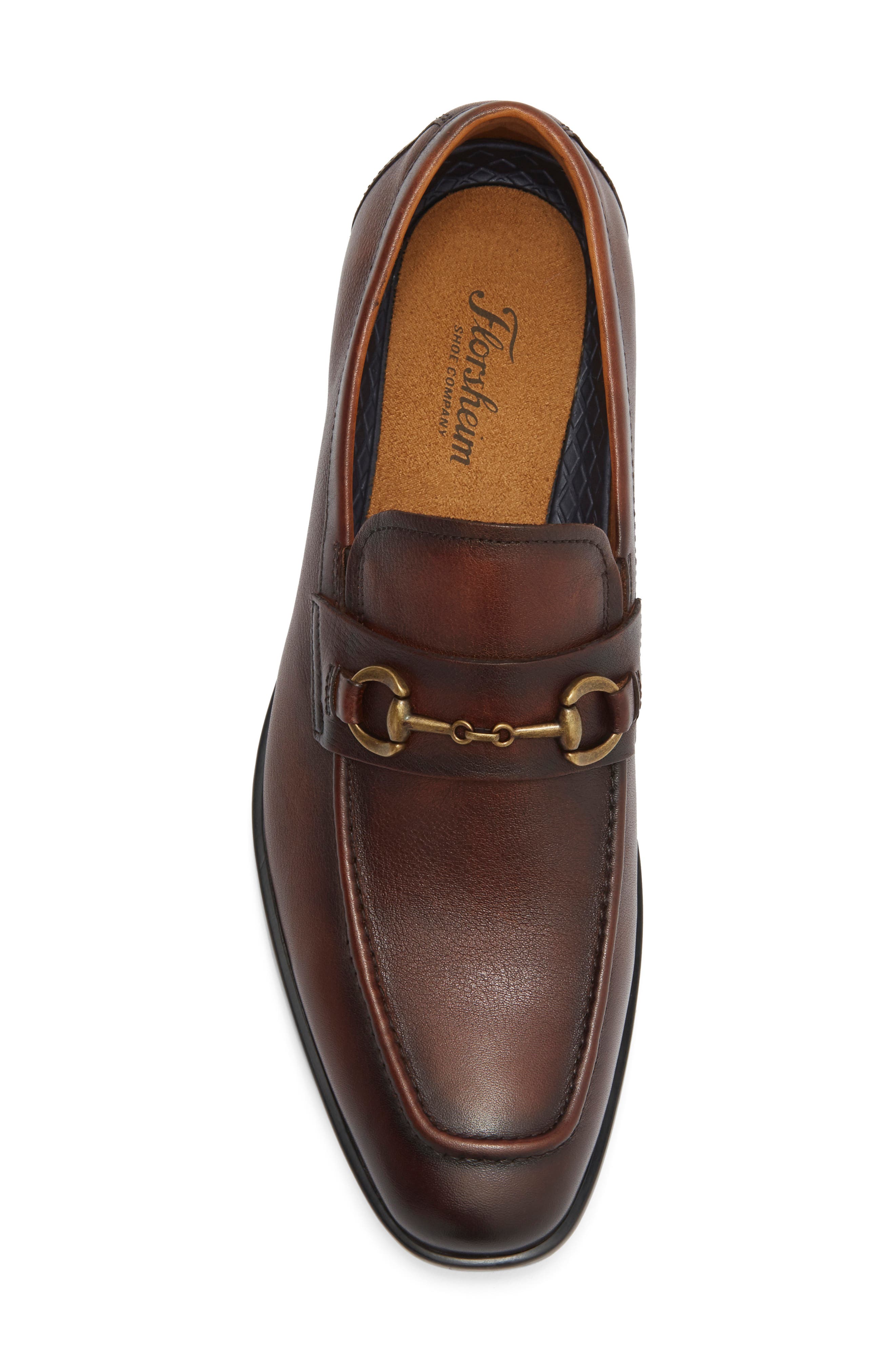 Florsheim Pregamo Moc Toe Bit Loafer, Alternate, color, Brown