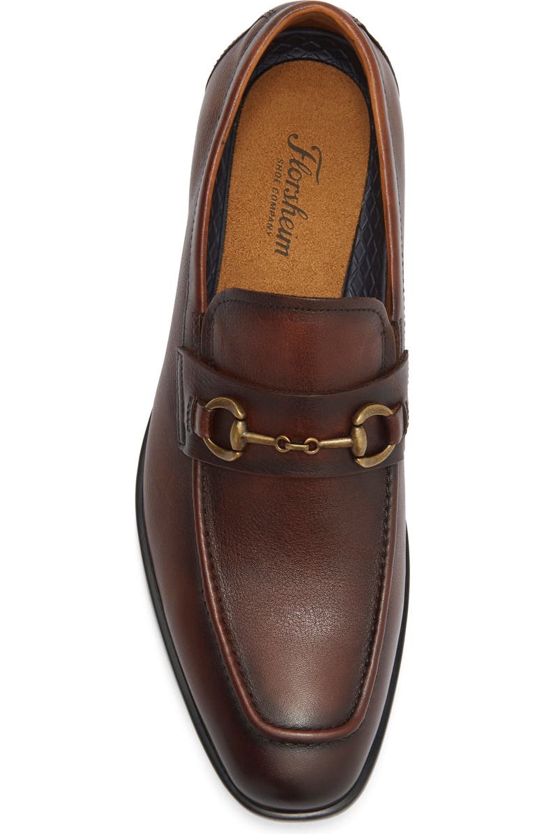 Florsheim Pregamo Moc Toe Bit Loafer, Alternate, color, Brown