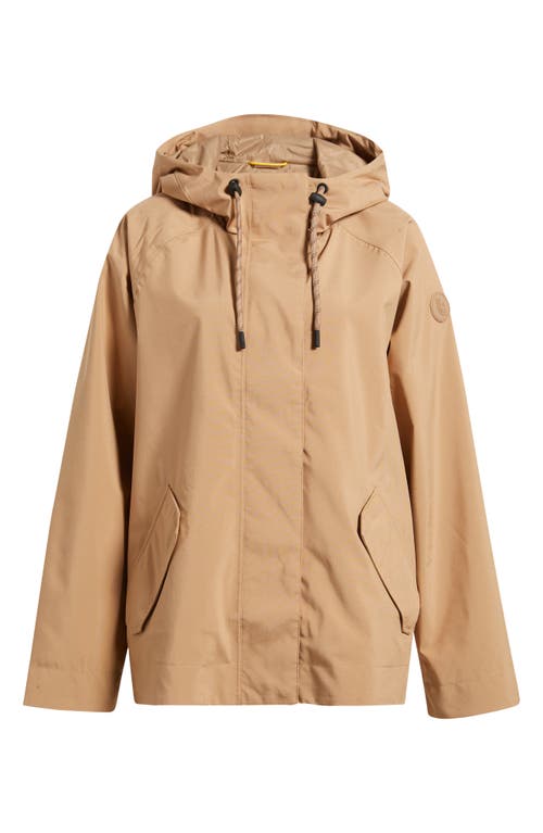 Lole Lachine Oversized Rain Jacket In Brown