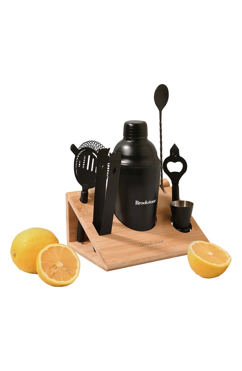 BROOKSTONE 7-Piece Cocktail Bar Set, Alternate, color, 