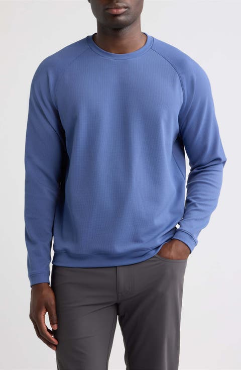 Cradle Performance Piqué Crewneck Top