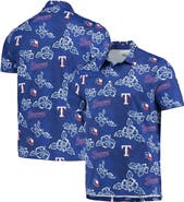 Reyn Spooner Men's Reyn Spooner Royal Texas Rangers Performance Polo