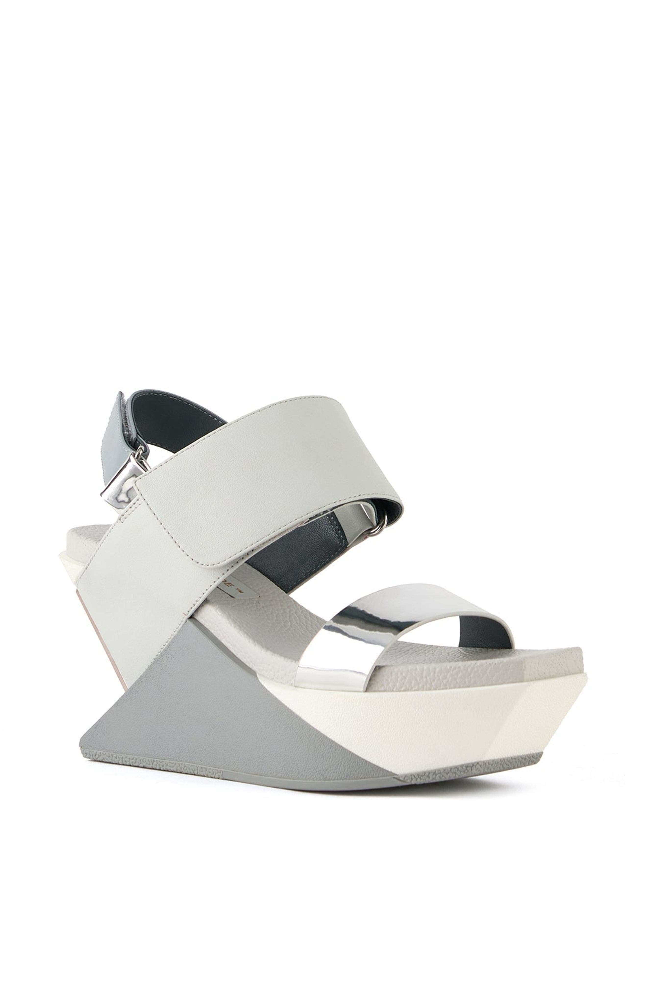 Delta Wedge Sandal, Alternate, color, Irony