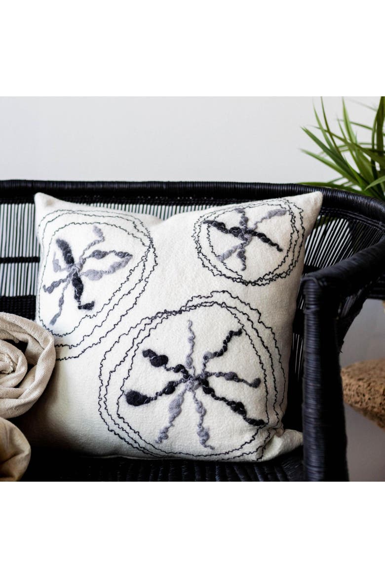 Starry Sky Throw Pillow - Large Square - with Insert, Alternate, color, Natural