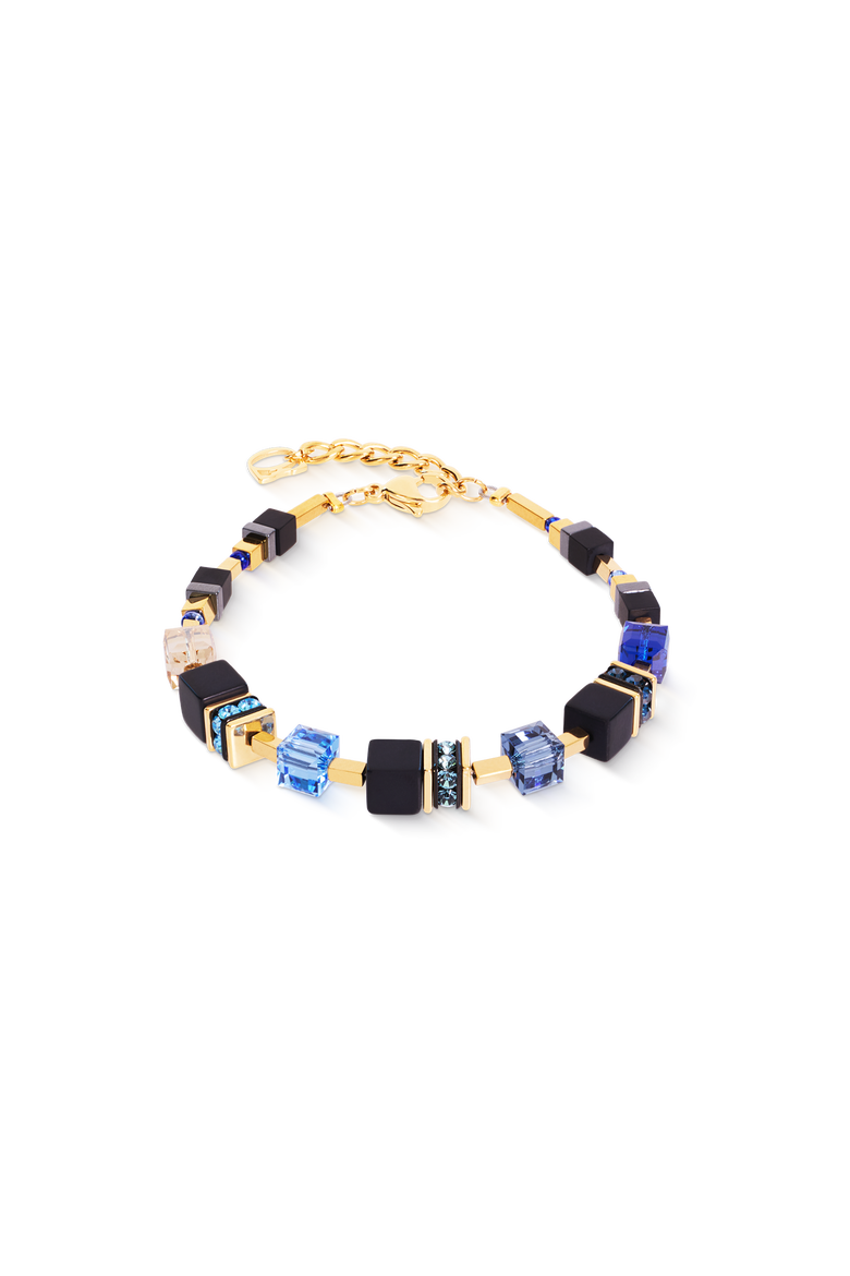 GeoCUBE® Precious Classic Bracelet, Main, color, Black-Blue