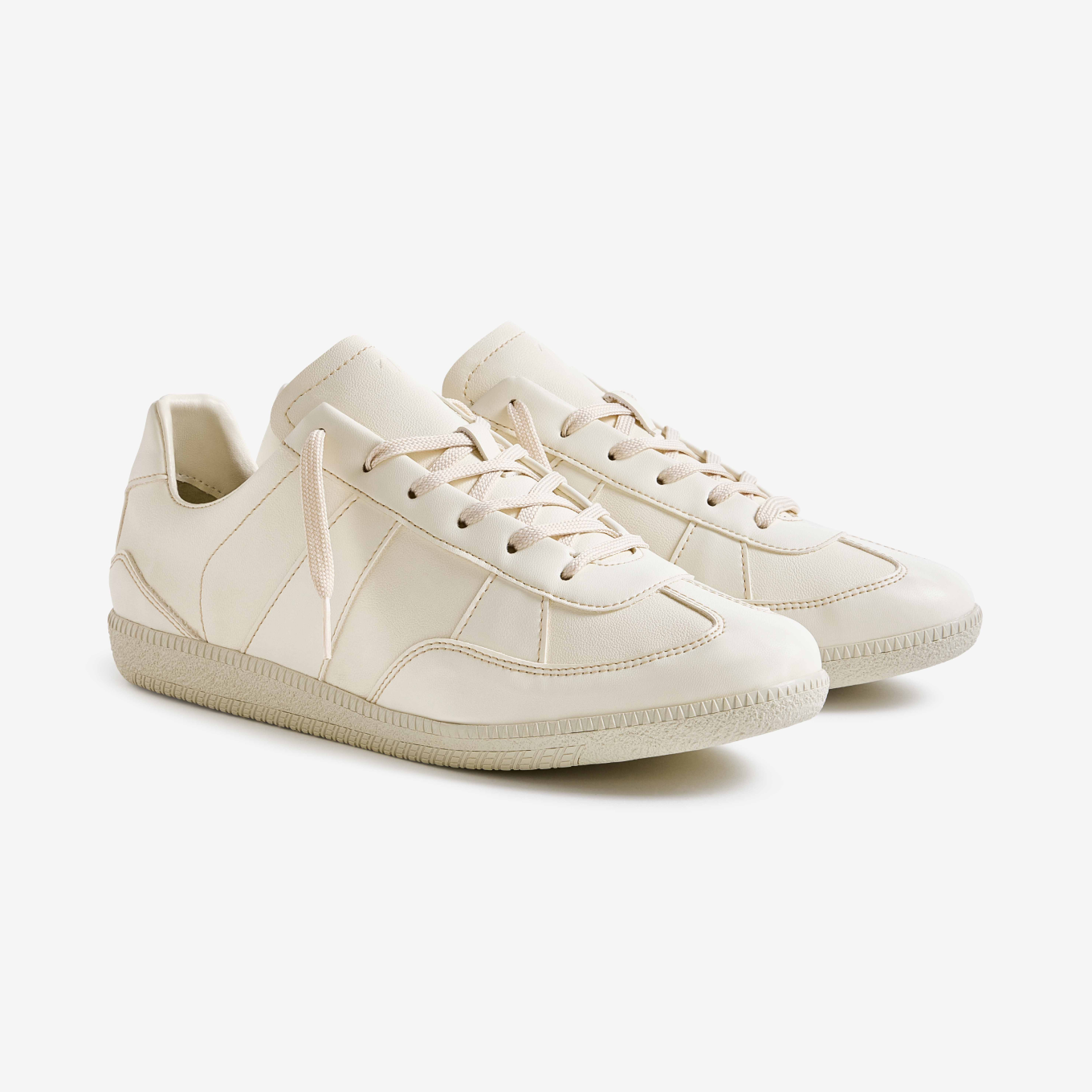 Men's Military Sneaker, Alternate, color, Vanilla