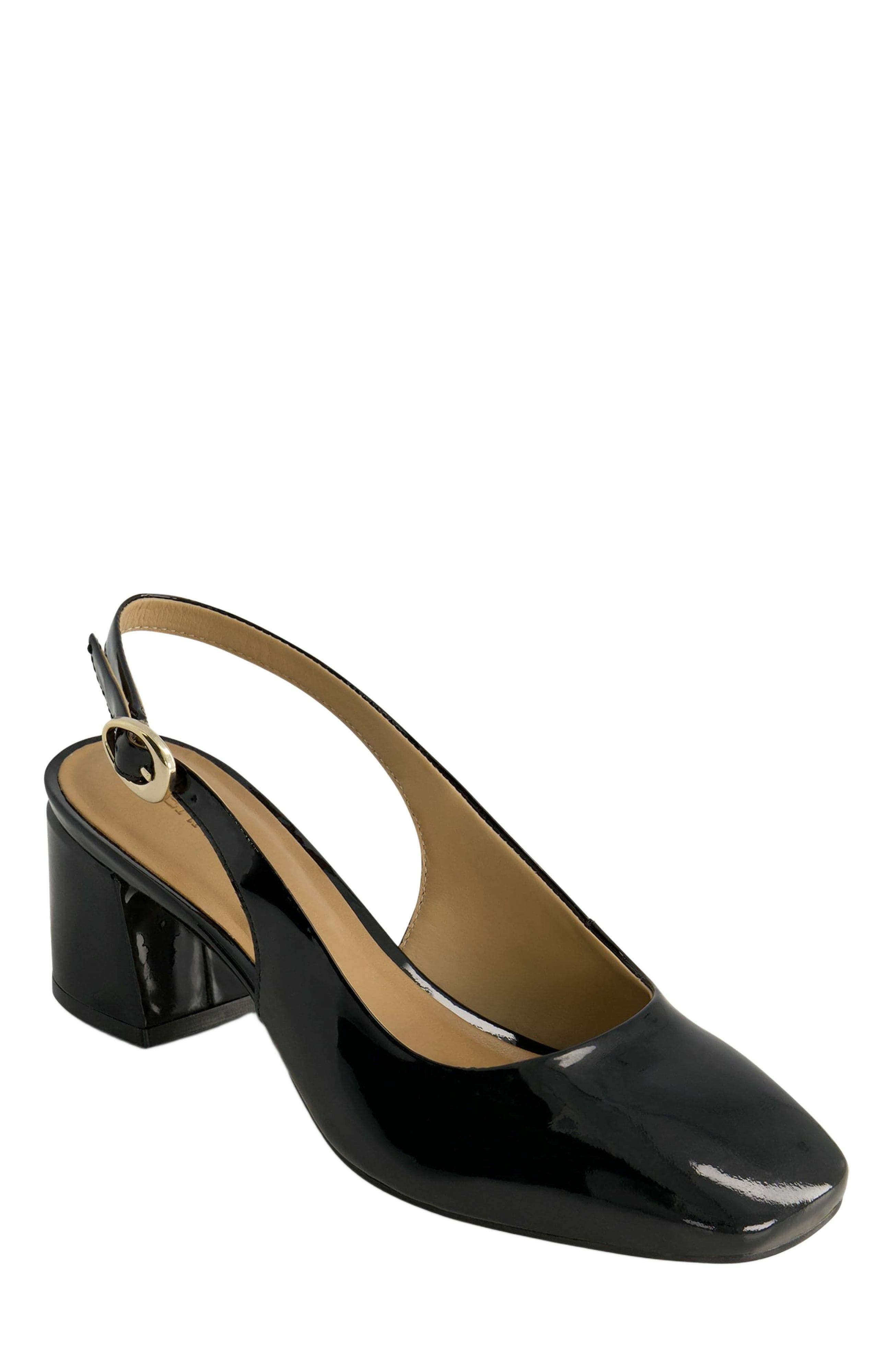Bernardo Footwear Alexia Slingback Pump, Alternate, color, Black