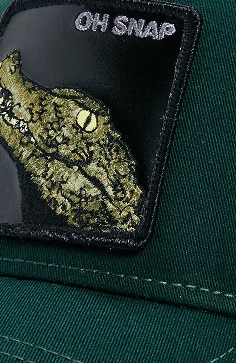 Goorin Bros. The Oh Snap Alligator Trucker Hat, Alternate, color,