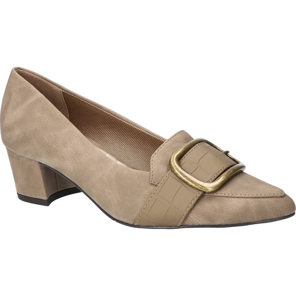 Easy Street Amber Pointed Toe Pump In Brown