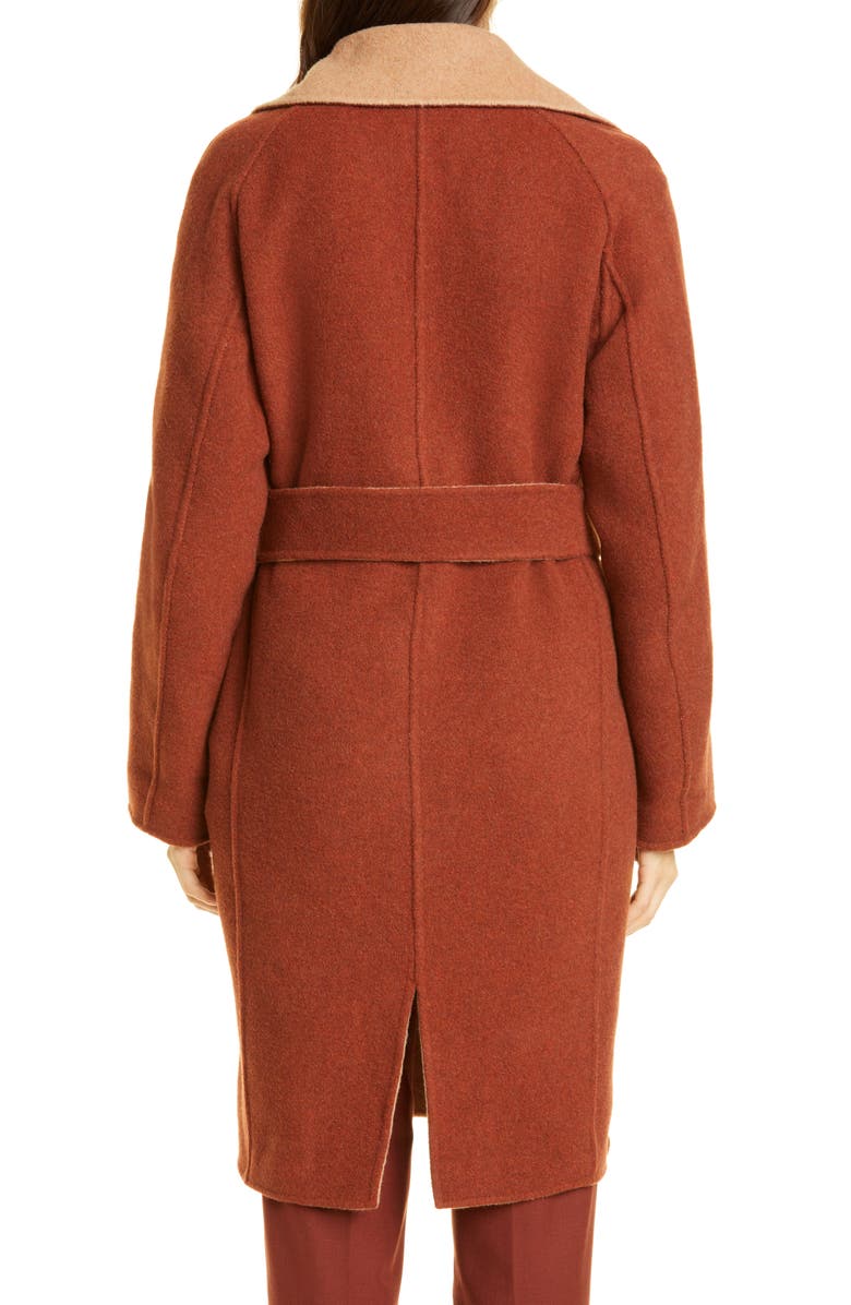 M.M.LaFleur The Cleo Reversible Wool Blend Coat, Alternate, color, 