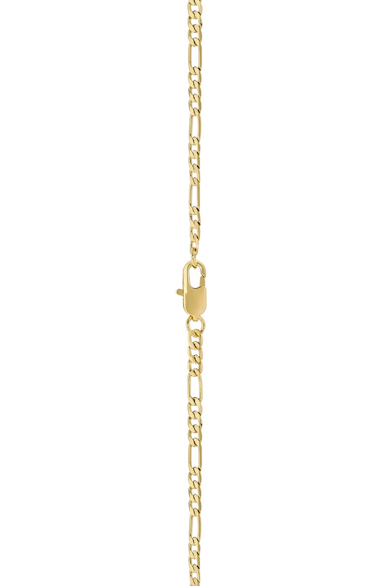 Men's Figaro Necklace & Bracelet Set, Alternate, color, GOLD