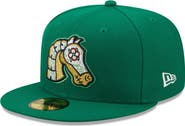 New Era Men's New Era Green Caballeros de Charlotte Copa De La Diversion 59FIFTY Fitted Hat