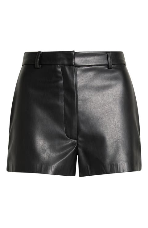 Naya Faux Leather Miniskirt