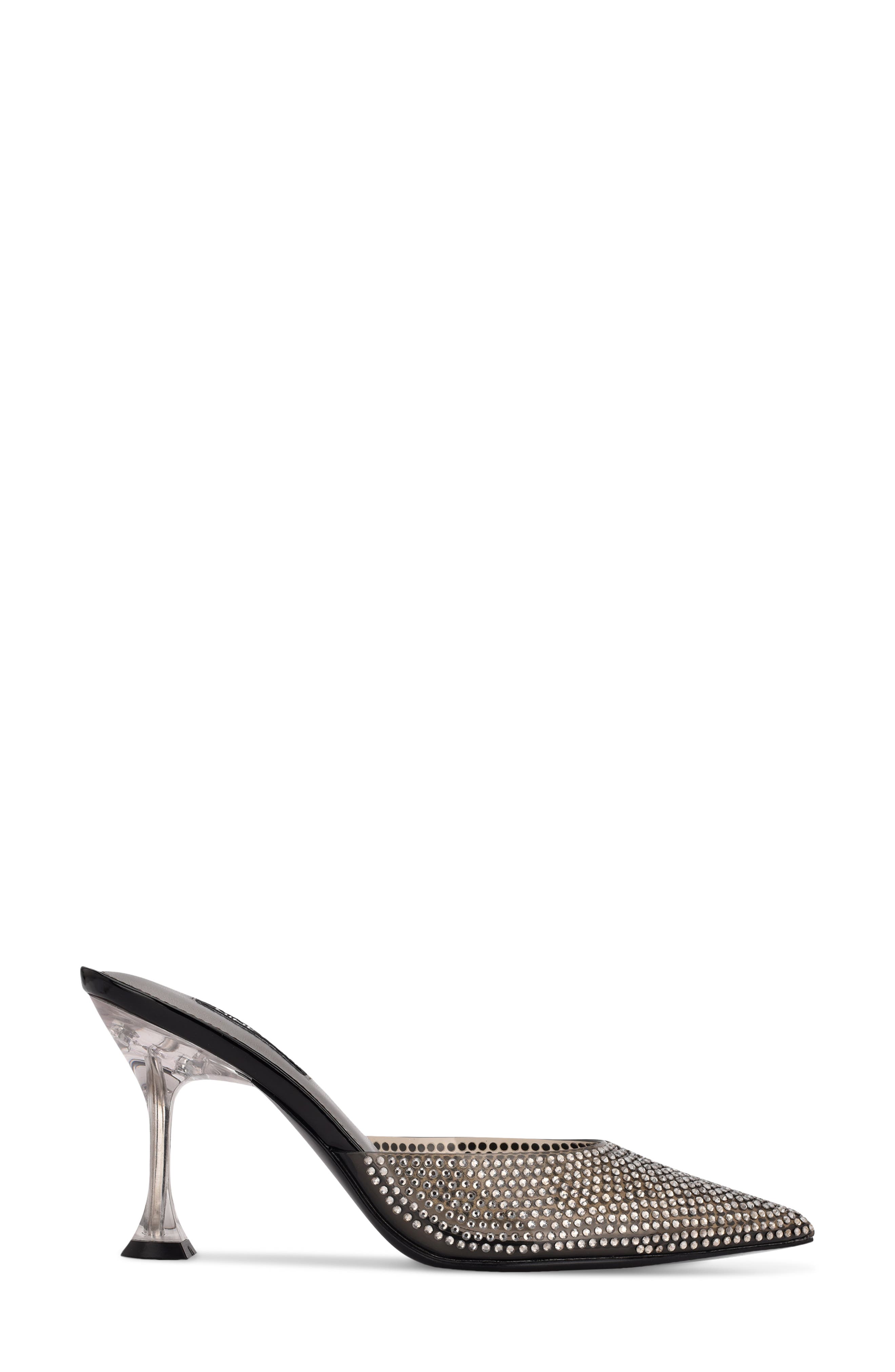 Nine West Hott Embellished Pointed Toe Mule, Alternate, color, 
