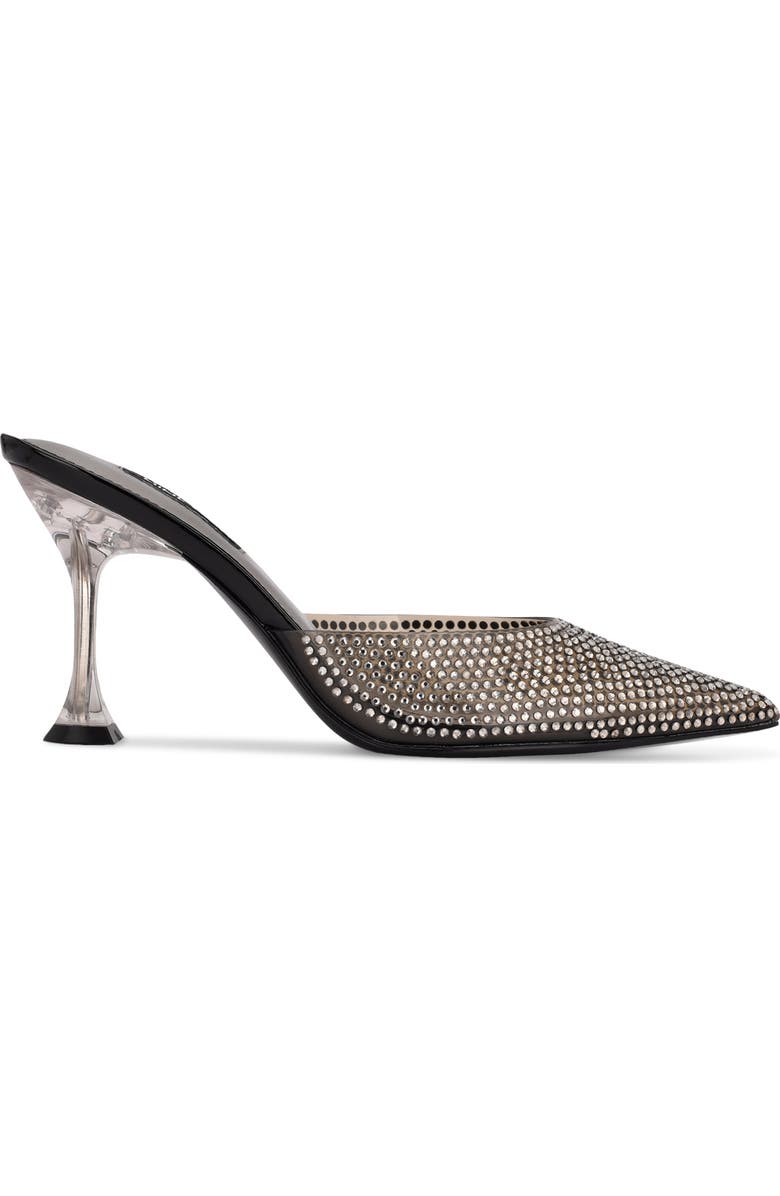 Nine West Hott Embellished Pointed Toe Mule, Alternate, color,