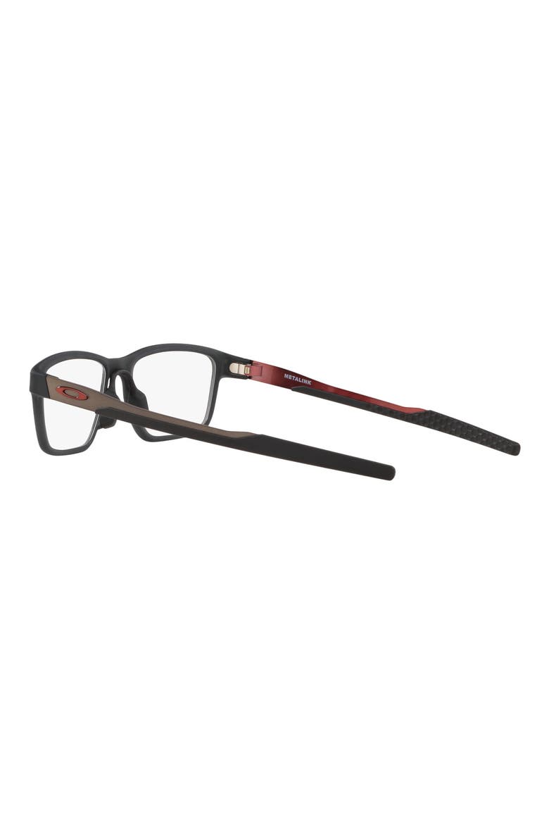 Metalink 57mm Rectangular Optical Glasses, Alternate, color, LITE GREY
