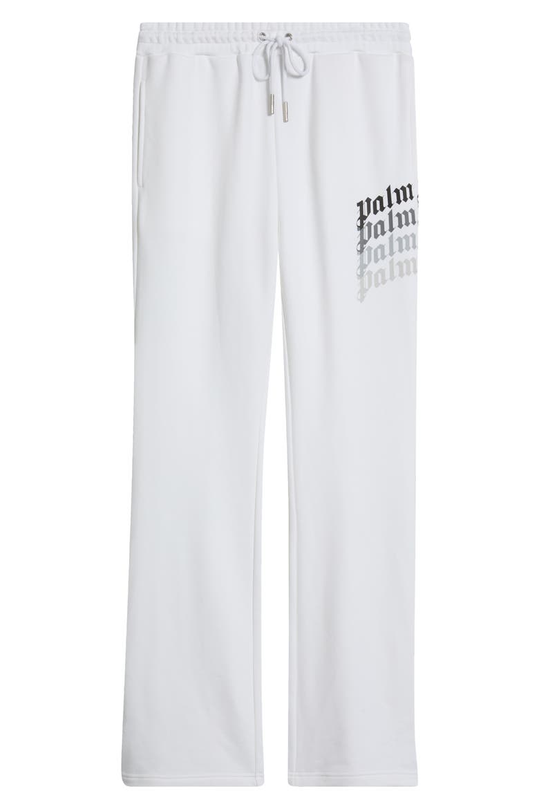 Logo Print Sweatpants, Main, color, WHITE