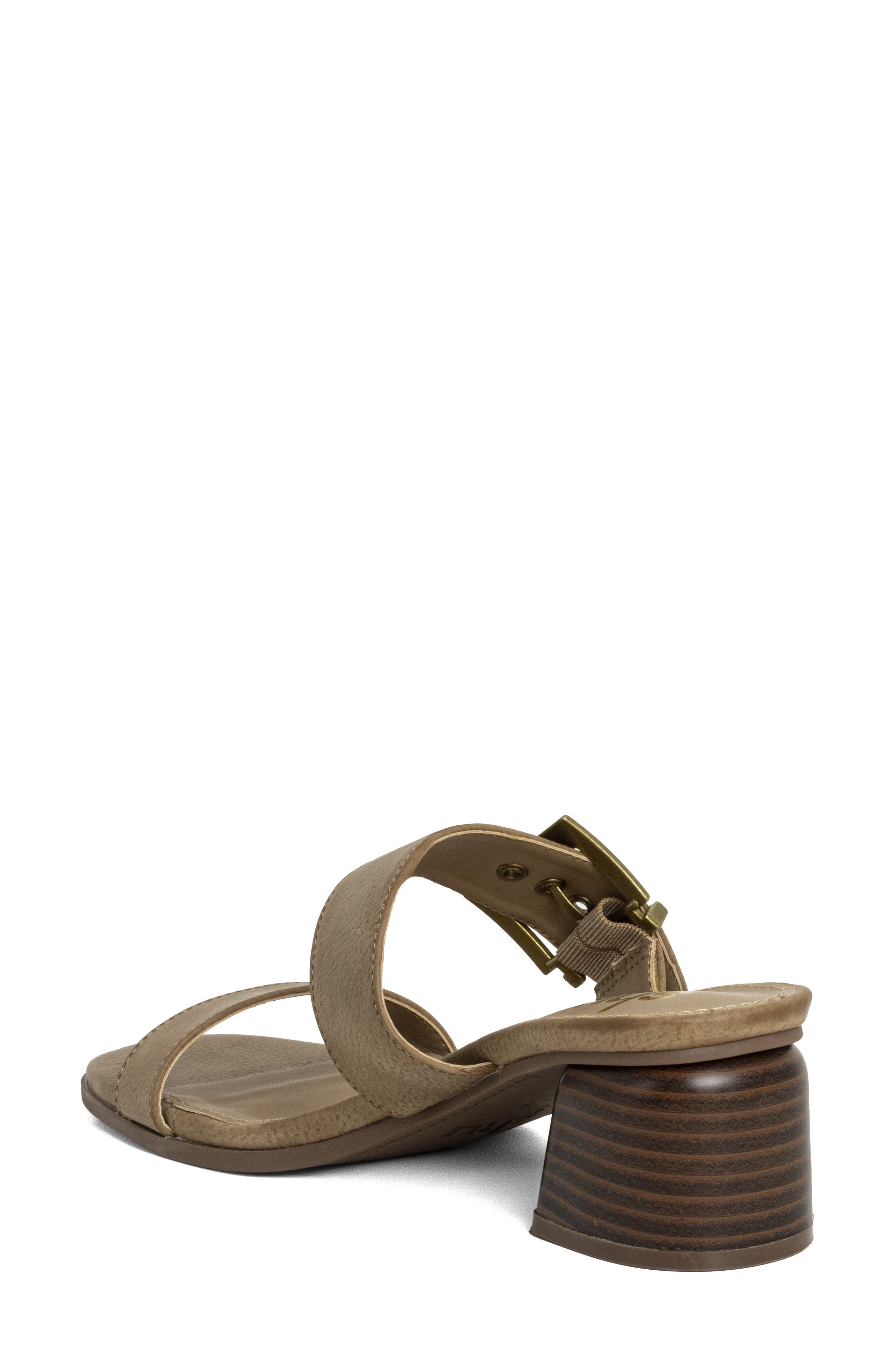 SHUSHOP Eden Slide Sandal, Alternate, color, Taupe